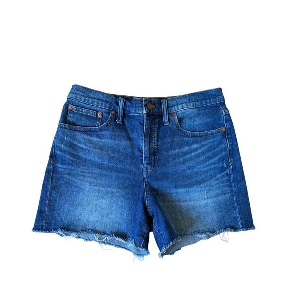 Madewell Pants - Madewell‎ High Rise Denim Shorts 29 Cut Off Blue